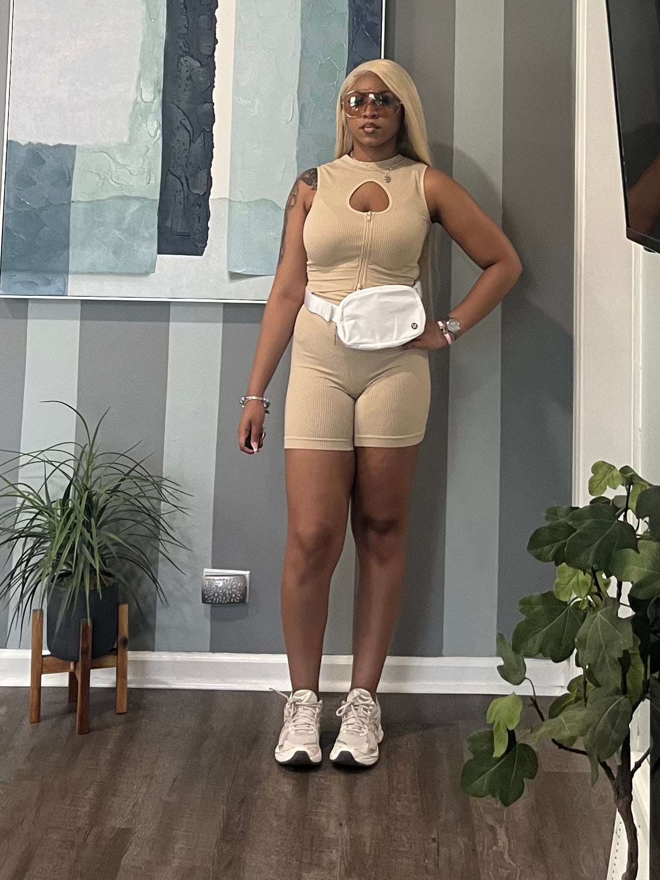 Good girl Set Khaki